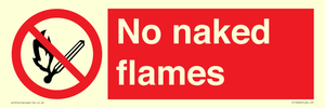 No naked flames